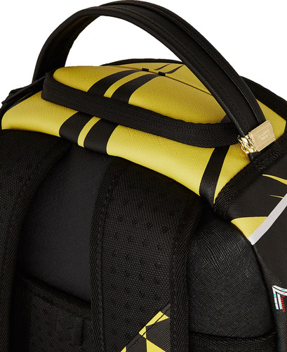 Sprayground Columbus Crew Moreira Backpack🔥New Yellow Bookbag Large School Bag - Picture 9 of 10