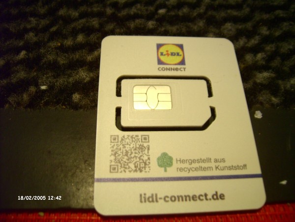Red D1 o D2 Alemania, ver foto, solo para coleccionistas LIDL Vodafone