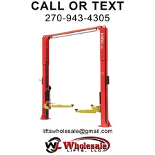 New AMGO OH-9 9,000 lb 2-Post Overhead Lift Direct Drive Super-Asymmetric Arm