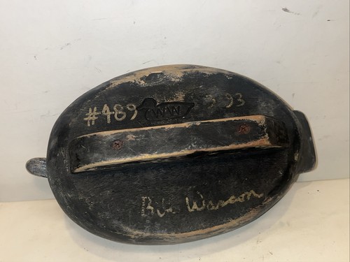 bill unsinkable wasson scoter drake duck decoy vintage - Picture 13 of 16