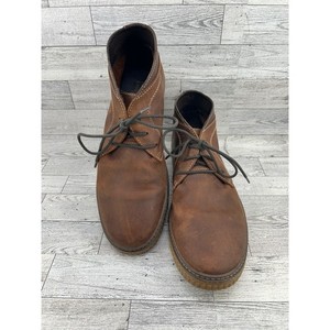 Johnston & Murphy Knox Waxed Suede Chukka Boots Brown Mens 9M Pristine Johnston Murphy Chukka Boots | eBay main image 3