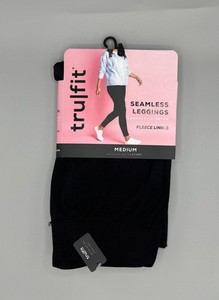Tru Fit Ladies Fleece Leggings Size M