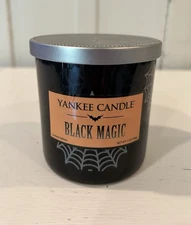 Yankee Candle Black Magic  7 oz Small  Pillar Jar Candle