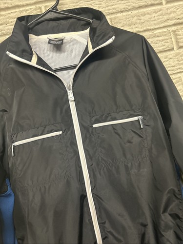 Nike Boys Windrunner Jacket Youth Full Zip Windbreaker Collared Active Lg 12/14 - Picture 2 of 6