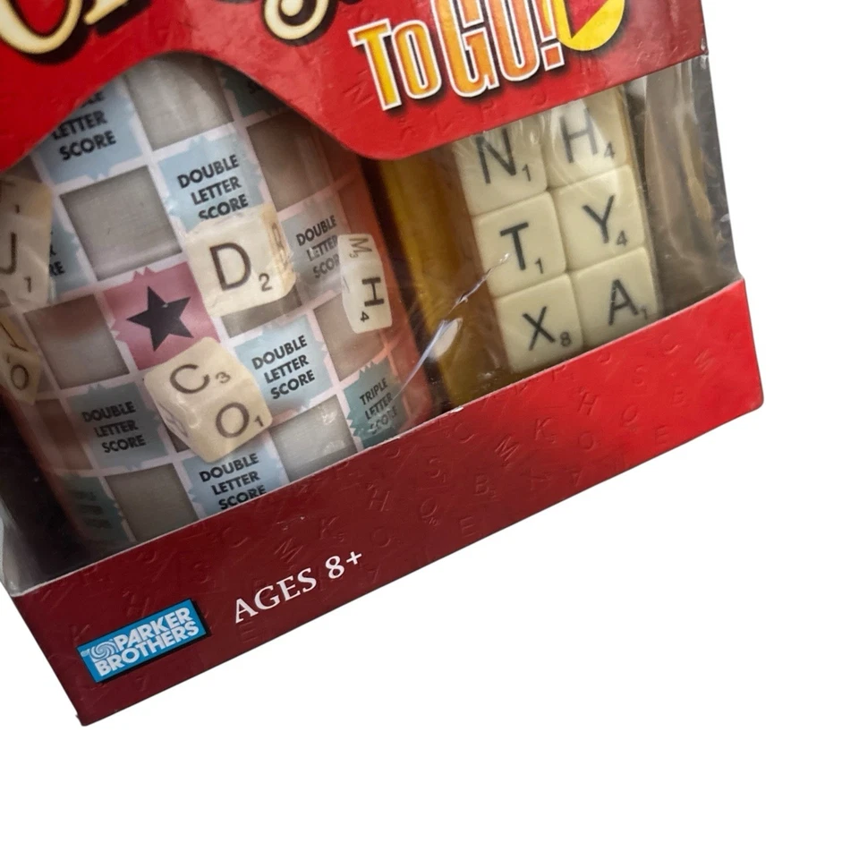 Scrabble Scramble To Go! Travel Crossword Game Parker Brothers. New - Image 2 of 4