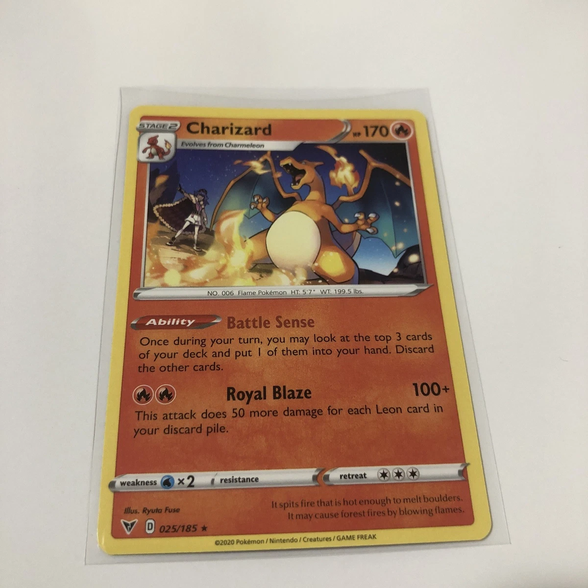 Charizard 025/185 Swsh04: Vivid Voltage for sale | eBay