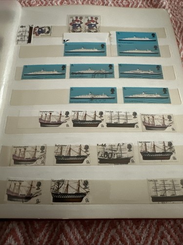 STAMPS - GB PRE DECIMAL - COMMEMS MINT & USED - UNTIDY LOT IN ALBUM /STOCK BOOK - Picture 14 of 22