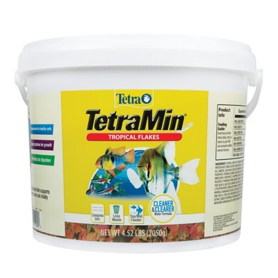 TetraMin Tropical Flakes Nutritionally Balanced Fish Food 4.52lbs Tropical Fish