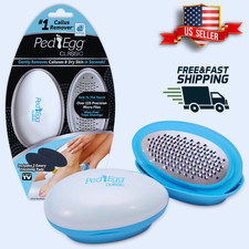 Ultimate Ped Egg Professional Foot File with Finishing Pad for Smooth Feet New