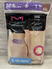 Maidenform Cool Comfort Shaping Thong FP0049 (Size 3XL) BRAND NEW IN PACKAGE!!!!