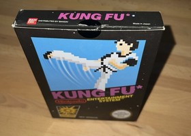 NES Nintendo Kung Fu 1990 Boxed with Manual Tested and Working PAL