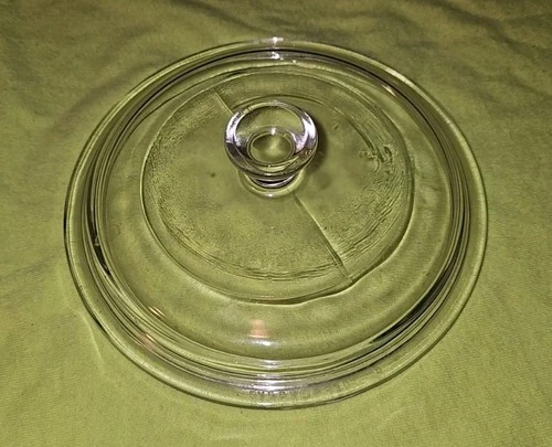 Pyrex Lid #P81C Round Clear 6 In. Diameter