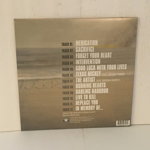 SILVERSTEIN rescue OLIVE w/ Cream and Black SPLATTER VINYL Lp RECORD ,SEALED/NEW - Picture 2 of 3