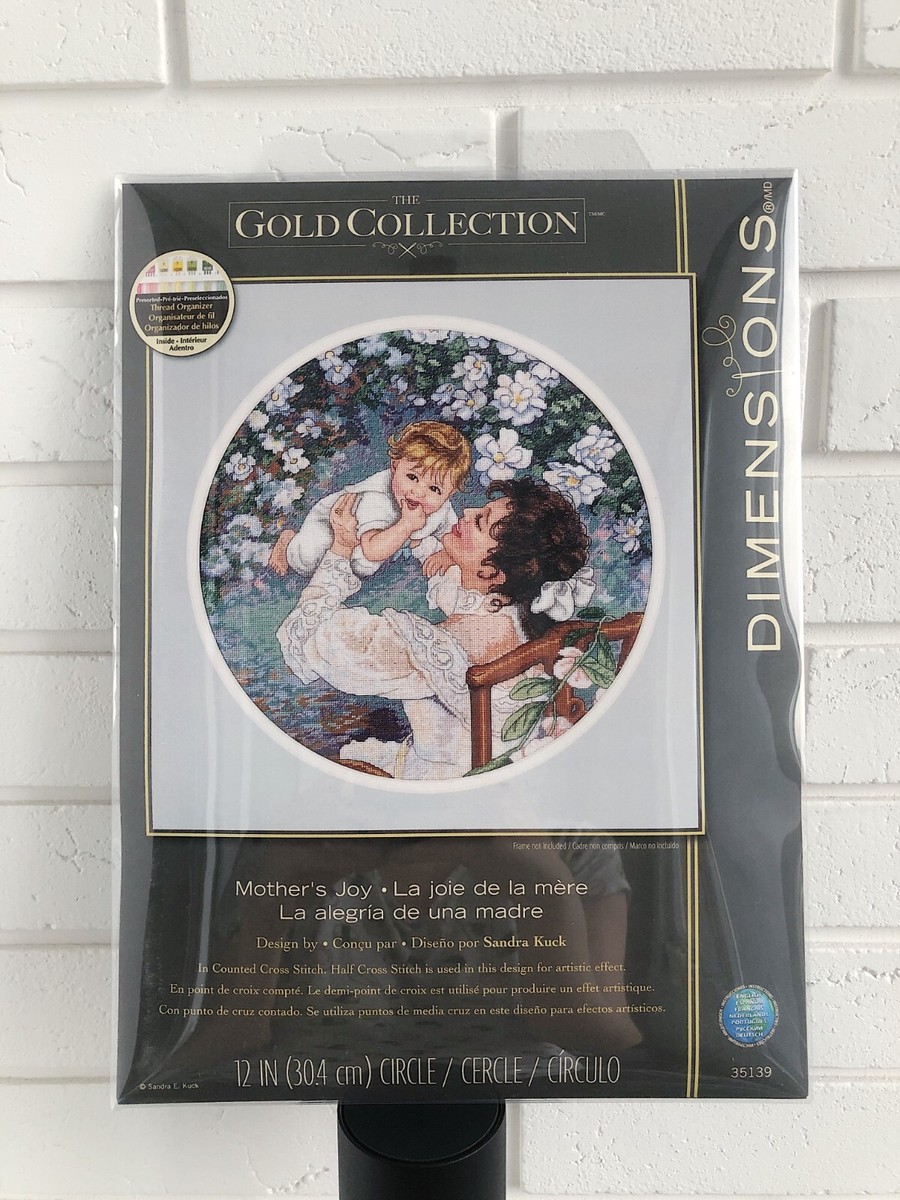 Dimensions 35139 Gold Collection Mother's Joy Counted Cross Stitch
