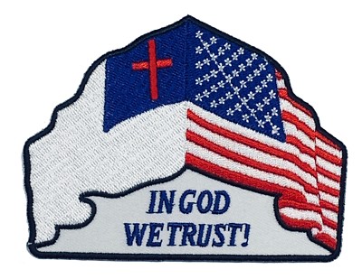 In God We Trust Patch Religious /& Patriotic Patches