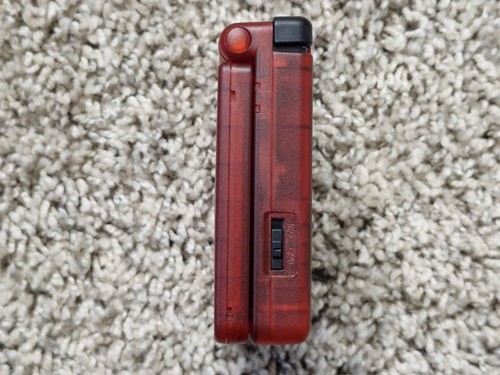 READ Game Boy Advance SP IPS V2 Brighter Screen 10 Brightness Ruby Red Clear GBA - Picture 6 of 9