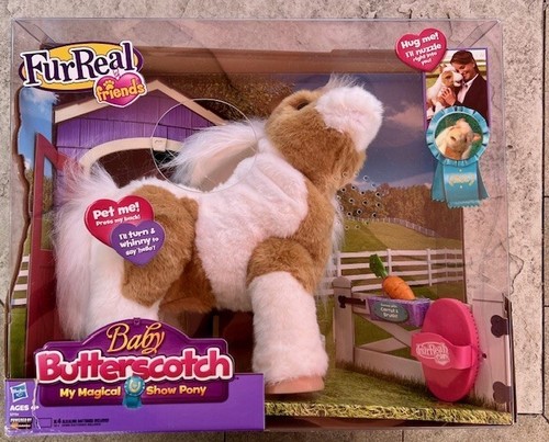 Hasbro Furreal Friends Baby Butterscotch My Magical Show Pony nicht mehr produziert versiegelt