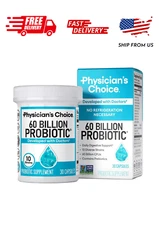 Physician's Choice Probiotics 60 Billion CFU - 10 Strains + Organic Prebiotics -