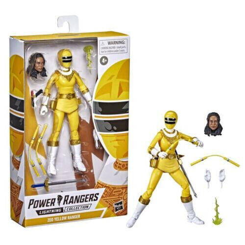 Power Rangers Lightning Collection 6" Figures In Space Pink Ranger & Zeo Yellow - Picture 4 of 9