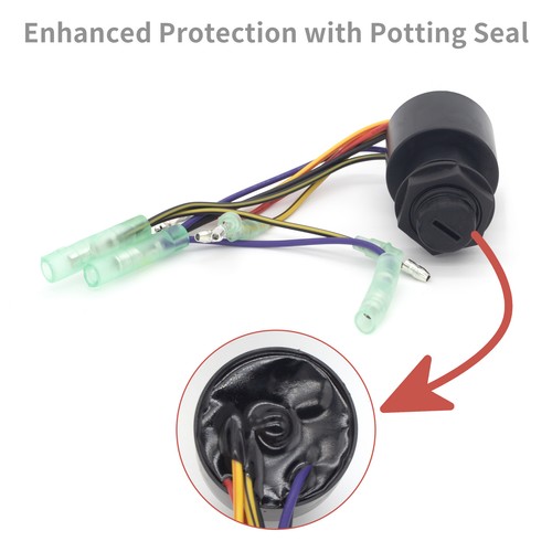 Mercury Marine Switch Ignition Key Control Box Replaces 17009A2 17009A5 MP41070 - Picture 4 of 5