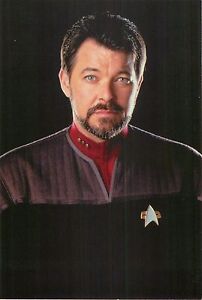Star Trek TNG Commander Riker 8 x 10 Glossy Postcard 1992 #2 NEW UNUSED Star Trek TNG Commander Riker 8 x 10 Glossy Postcard 1992 #2 NEW UNUSED
