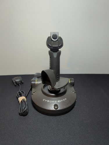 Saitek Cyborg Stick 2000 Game Control Yoke - Great Condition- - Picture 2 of 5