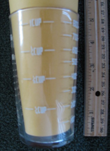 Vintage Tru-li-Pure Pasterized / Sealtest Dairy Products Werbung Messglas - Bild 5 von 6