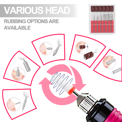 Pedicure Machine Set Kit Professional Electric Nail File Drill Manicure Tool ! - Picture 4 of 12