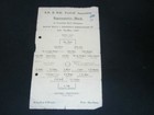 Away Teams Crystal Palace Football Pre-Season Fixture Programmes (Pre - 1950)