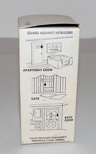 Vintage Grant-Howard No 952 Burglar Bell in Box / No Screws - Picture 9 of 14