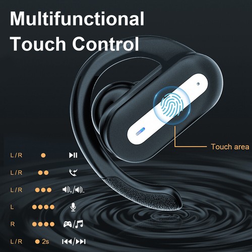 Mpow Wireless Earbuds Bluetooth 5.4 Headset Bass TWS Sports Headphone Earphones - Picture 7 of 15