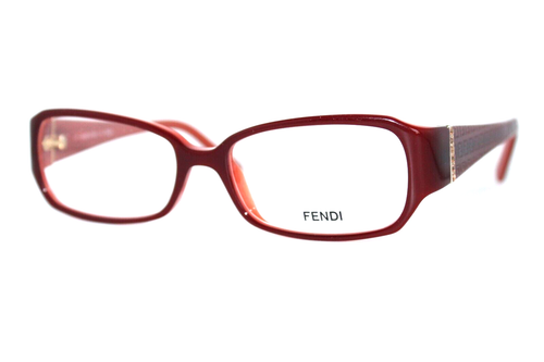 NEU FENDI F777R 613 BORDEAUX AUTHENTISCHE BRILLENRAHMEN 53-16-135 MM MIT HÜLLE - Bild 1 von 8