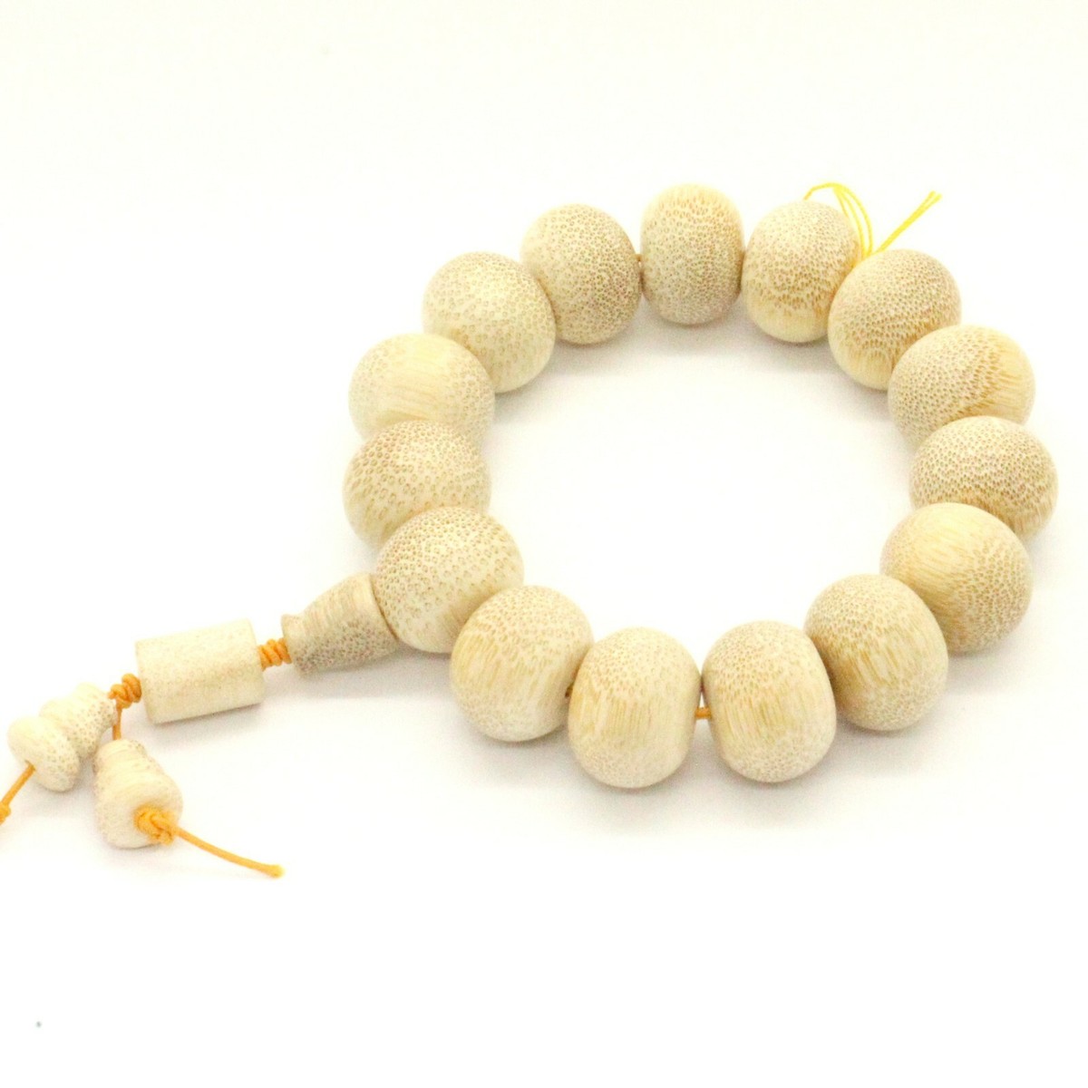 Natural Bamboo Beads Hand Rosary Praying Bracelet ws214S Natural Bamboo Beads Hand Rosary Praying Bracelet ws214S
