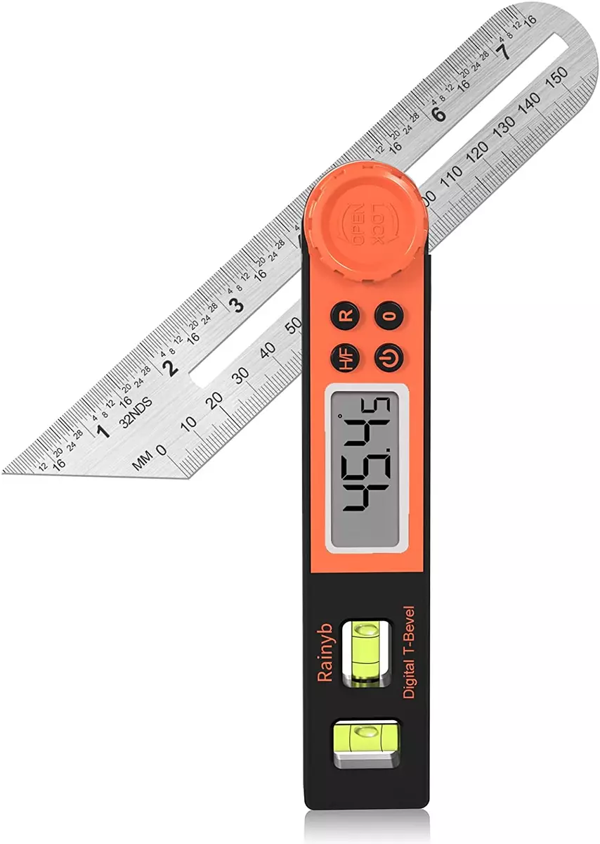 Digital Angle Finder Protractor 0 360 Degree T Bevel Gauge