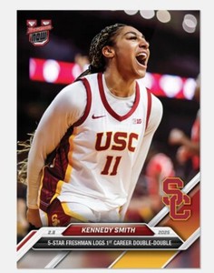 2024-25 BOWMAN U NOW BASKETBALL 62 KENNEDY SMITH USC 1st CAREER DBL/DBL