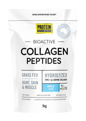 New Protein Supplies Australia Collagen Peptides 1kg Range All Flavour - Picture 2 of 4