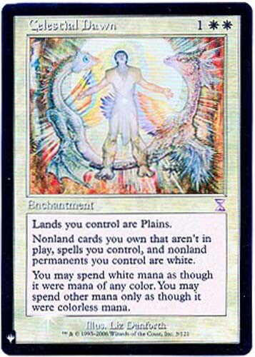 CELESTIAL DAWN FOIL X1  MAGIC MTG TIME SPIRAL NEAR MINT (NM)