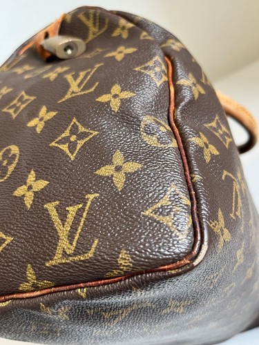 Louis Vuitton Speedy 30 Monogram Canvas Bag - Bild 8 von 15