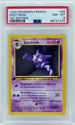 Pokemon 1st Edition Base Set French Haunter (Spectrum) 29