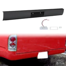 Rear Bumper Roll Pan Rollpan w/LED License Plate Light For Toyota Tacoma 1995-04