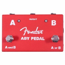 Fender ABY 2-Button Footswitch Pedal, Red
