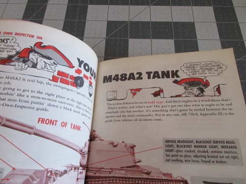 Serie 1960 PS The Preventive Maintenance revista mensual número 91, tanque M48A2 - Imagen 3 de 4