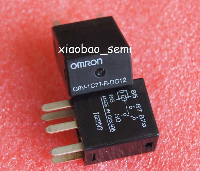 1PCS G8V-1C7T-R-DC12 ORIGINAL 12V OMRON G8V1C7TRDC12 Micro Automotive ...