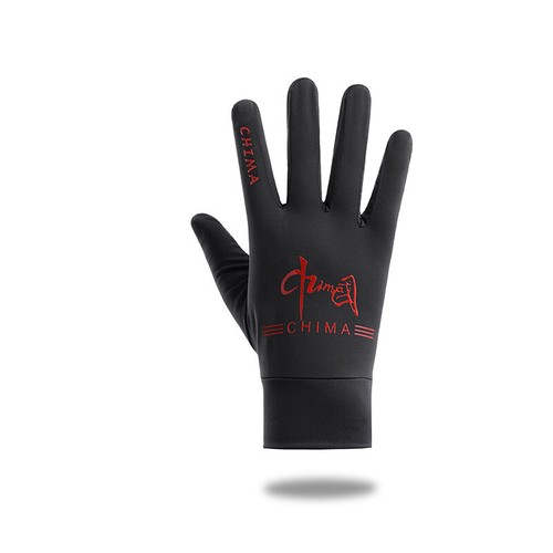 Summer Gloves Men Ice Silk Sun Proction Driving Glove Fishing Full Finger Gl _we - Picture 13 of 15