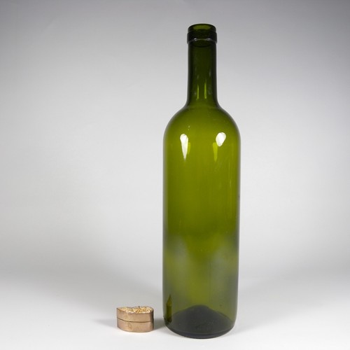 ANTIKE PILLENDOSE PILLENDOSE AUS MESSING UND KNOCHEN VINTAGE V190 - Bild 2 von 14