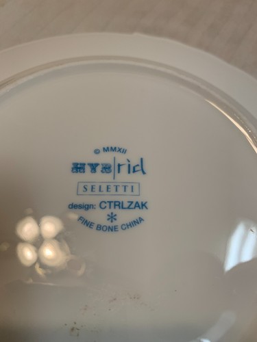 SELETTI HYBRID SUPPENSCHÜSSEL TELLER CECILIA 10" - Bild 5 von 5