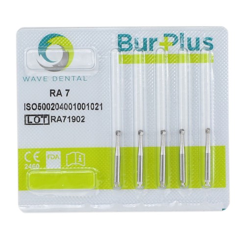 Fleche redondo de carburo dental onda RA longitud quirúrgica bur RA SURG contra ángulo - Imagen 50 de 115