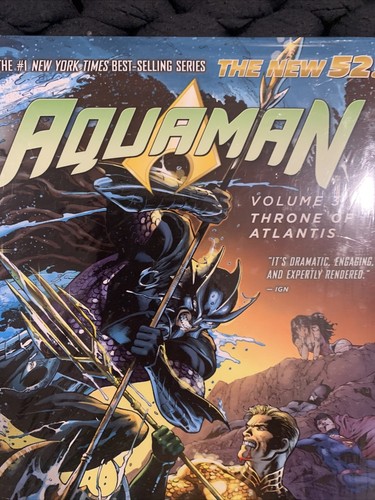 Aquaman #3 Geoff Johns (DC Comics, 2013 January 2014) Factory Sealed Hard Cover - Picture 4 of 12