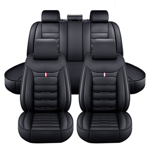 For Nissan Frontier Leather Auto Car Seat Covers Front Rear Full Set Protectors - Picture 15 of 20