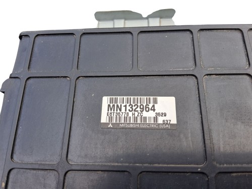 2001-2005 Mitsubishi Eclipse ECU Engine Module with Key & Immobilizer MN132964 - Picture 2 of 6